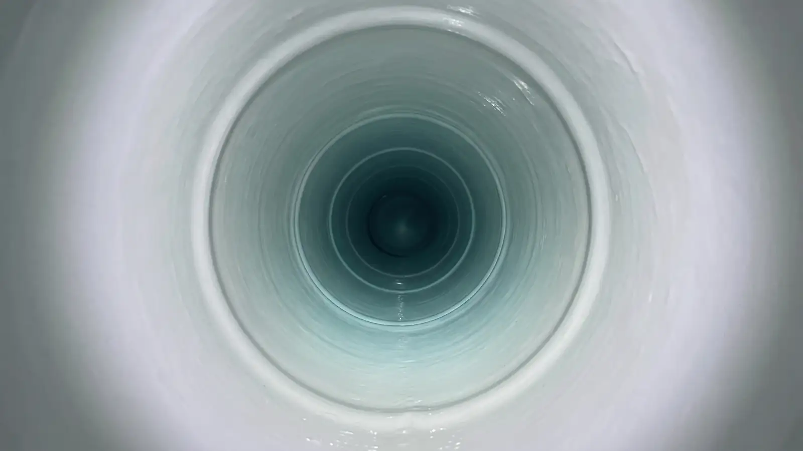 After: the same pipe relined round and smooth