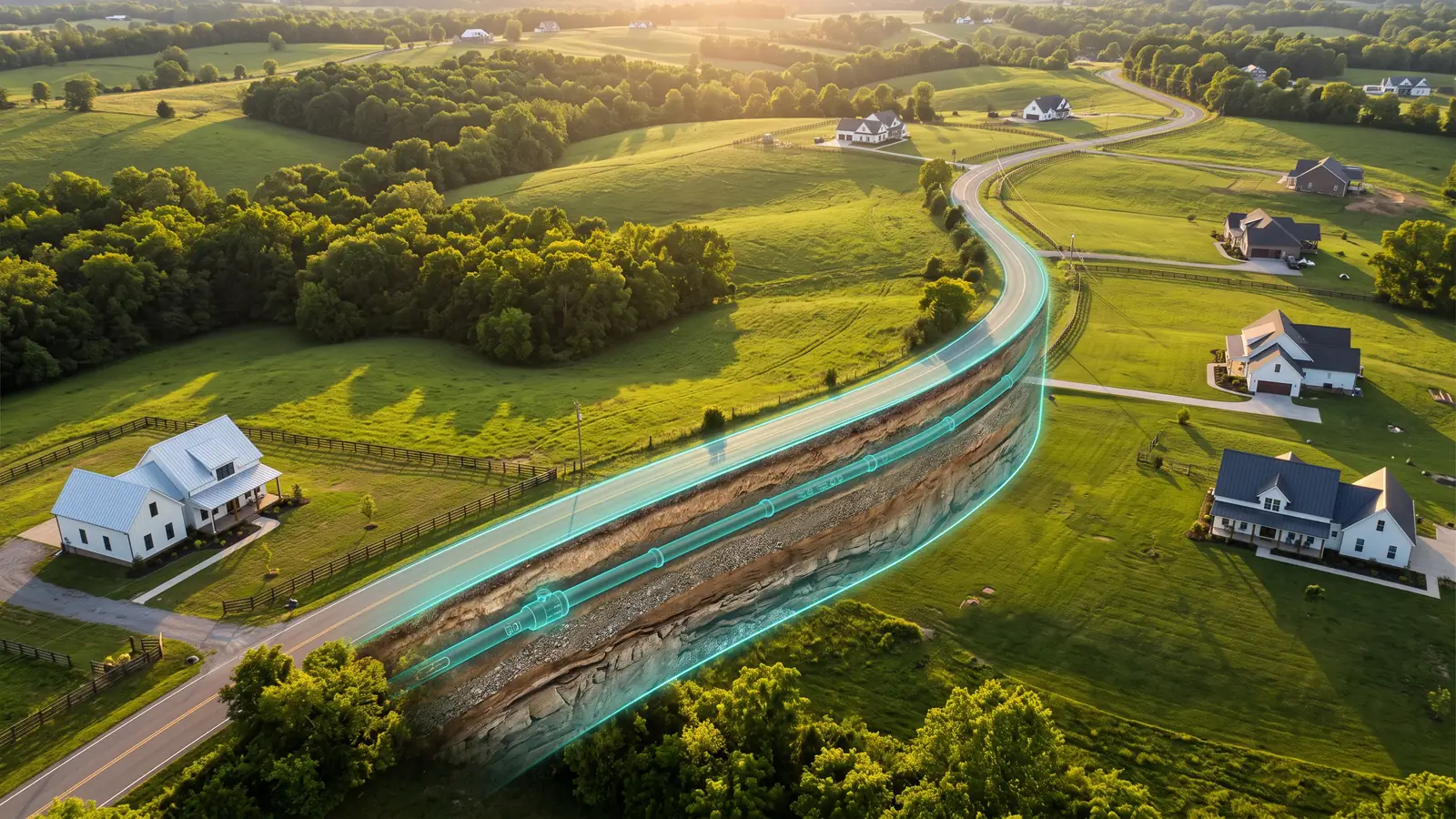 Trenchless pipe repair in Arrington, Tennessee