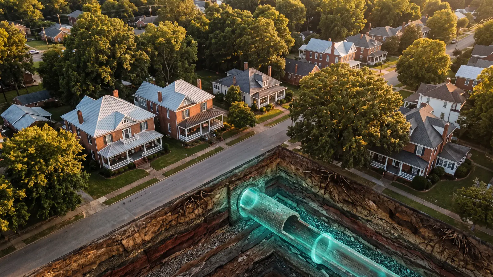 Trenchless pipe repair in Columbia, Tennessee