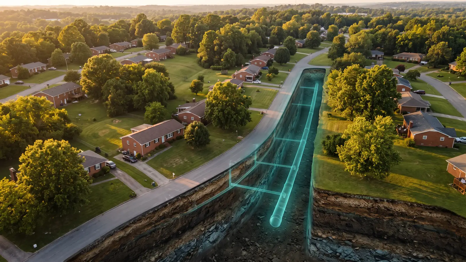 Trenchless pipe repair in Donelson, Tennessee