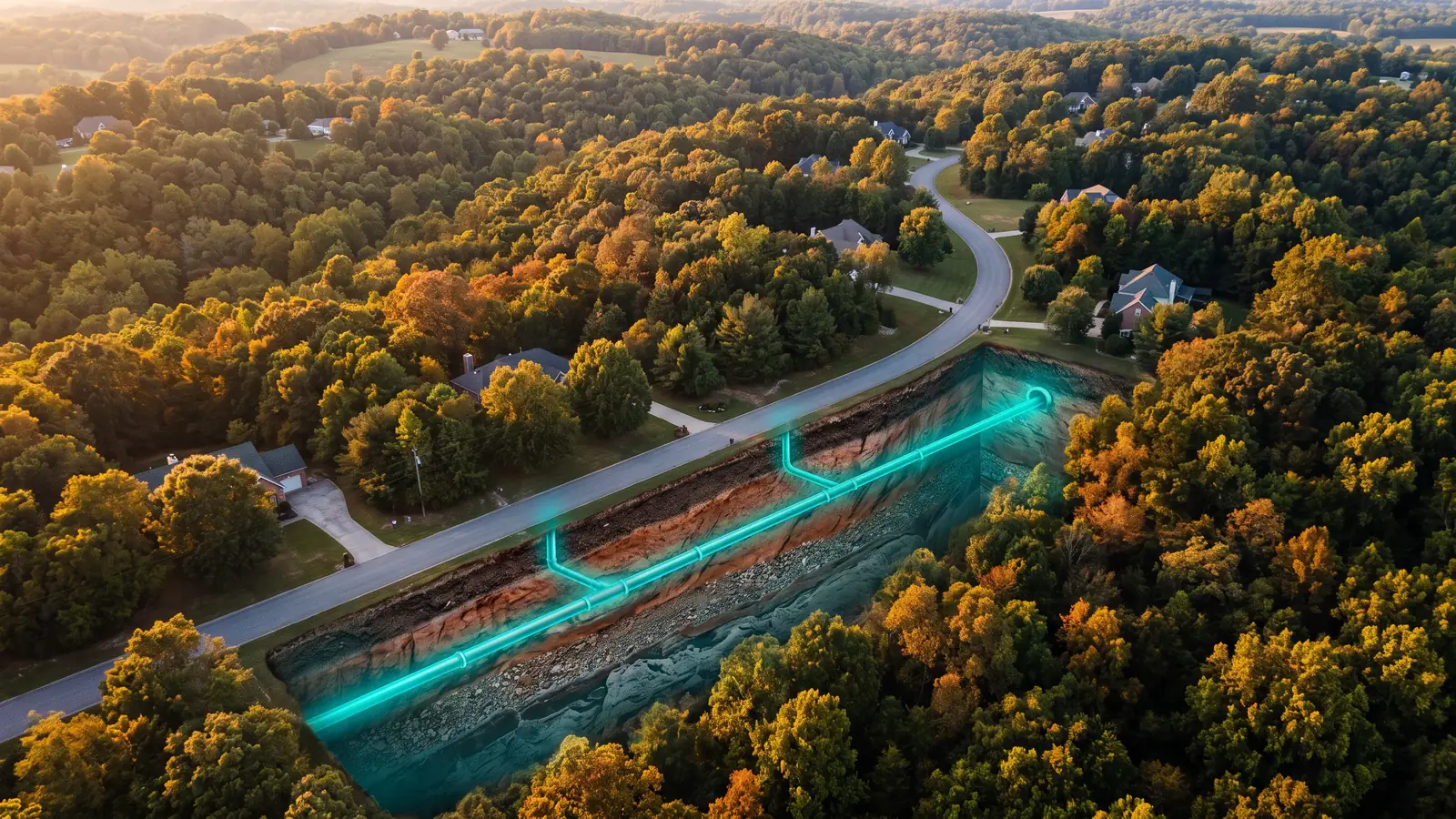 Trenchless pipe repair in Fairview, Tennessee