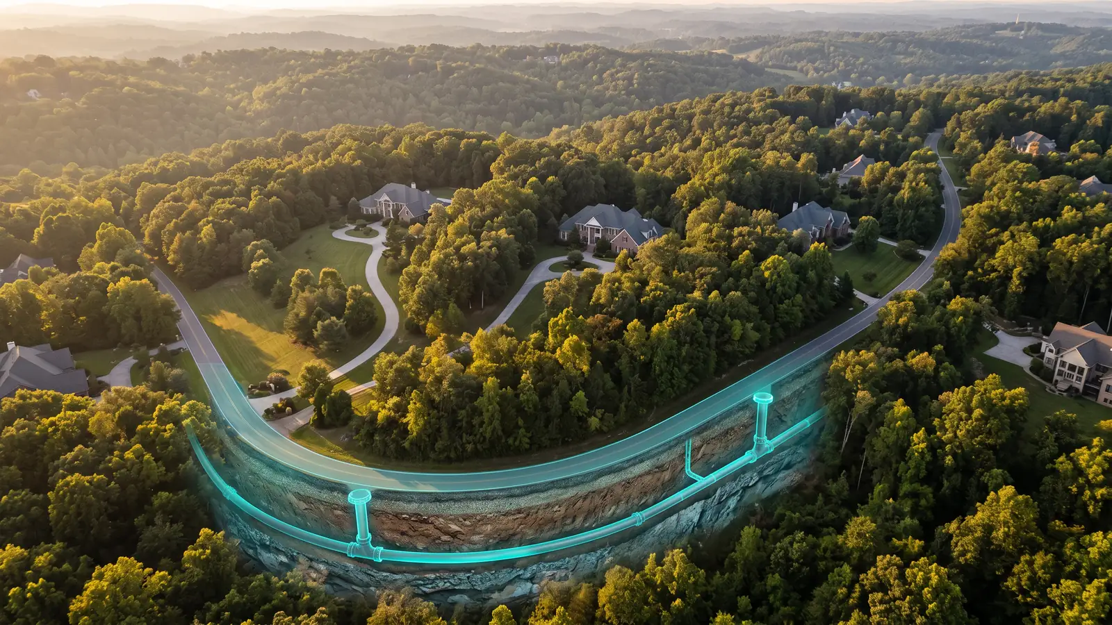 Trenchless pipe repair in Forest Hills, Tennessee