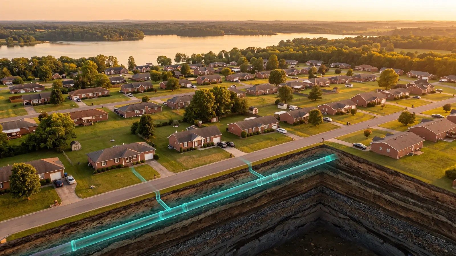 Trenchless pipe repair in La Vergne, Tennessee
