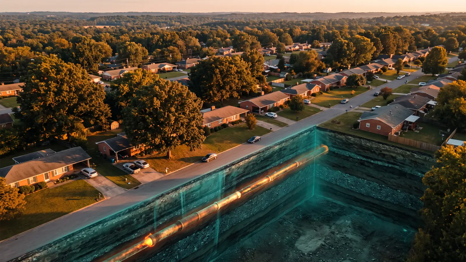 Trenchless pipe repair in Madison, Tennessee