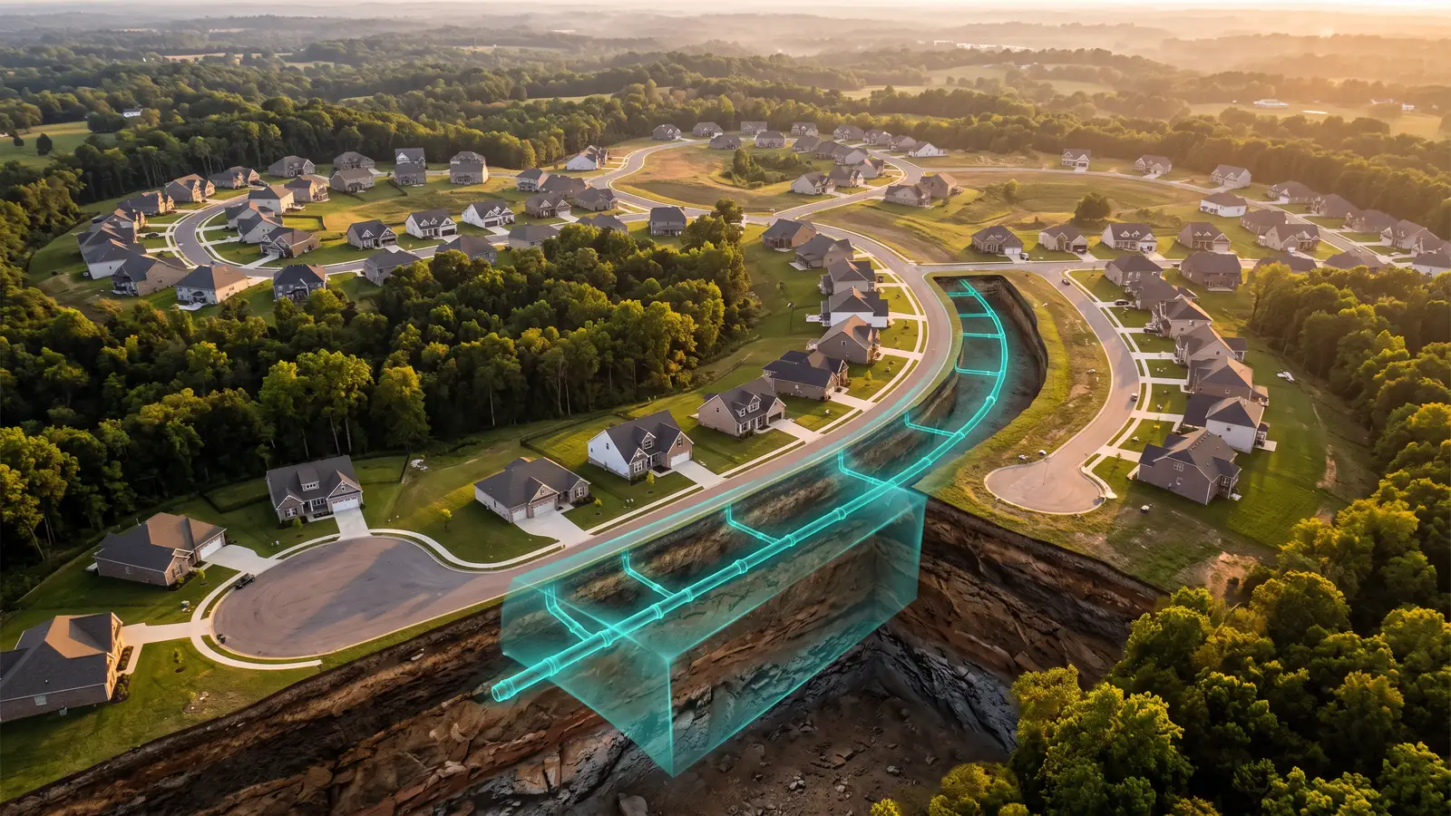 Trenchless pipe repair in Mt. Juliet, Tennessee