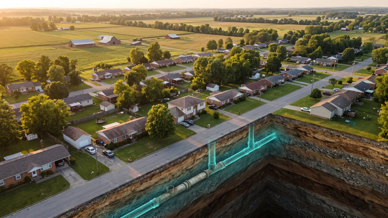 Trenchless pipe repair in Portland, Tennessee
