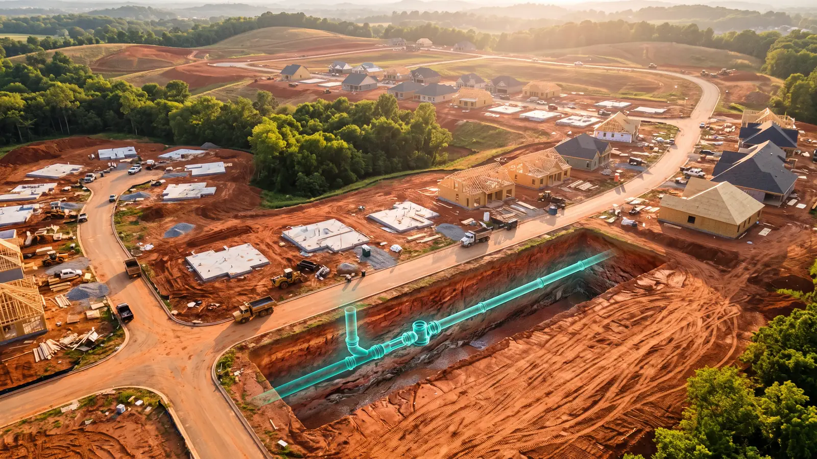 Trenchless pipe repair in Spring Hill, Tennessee