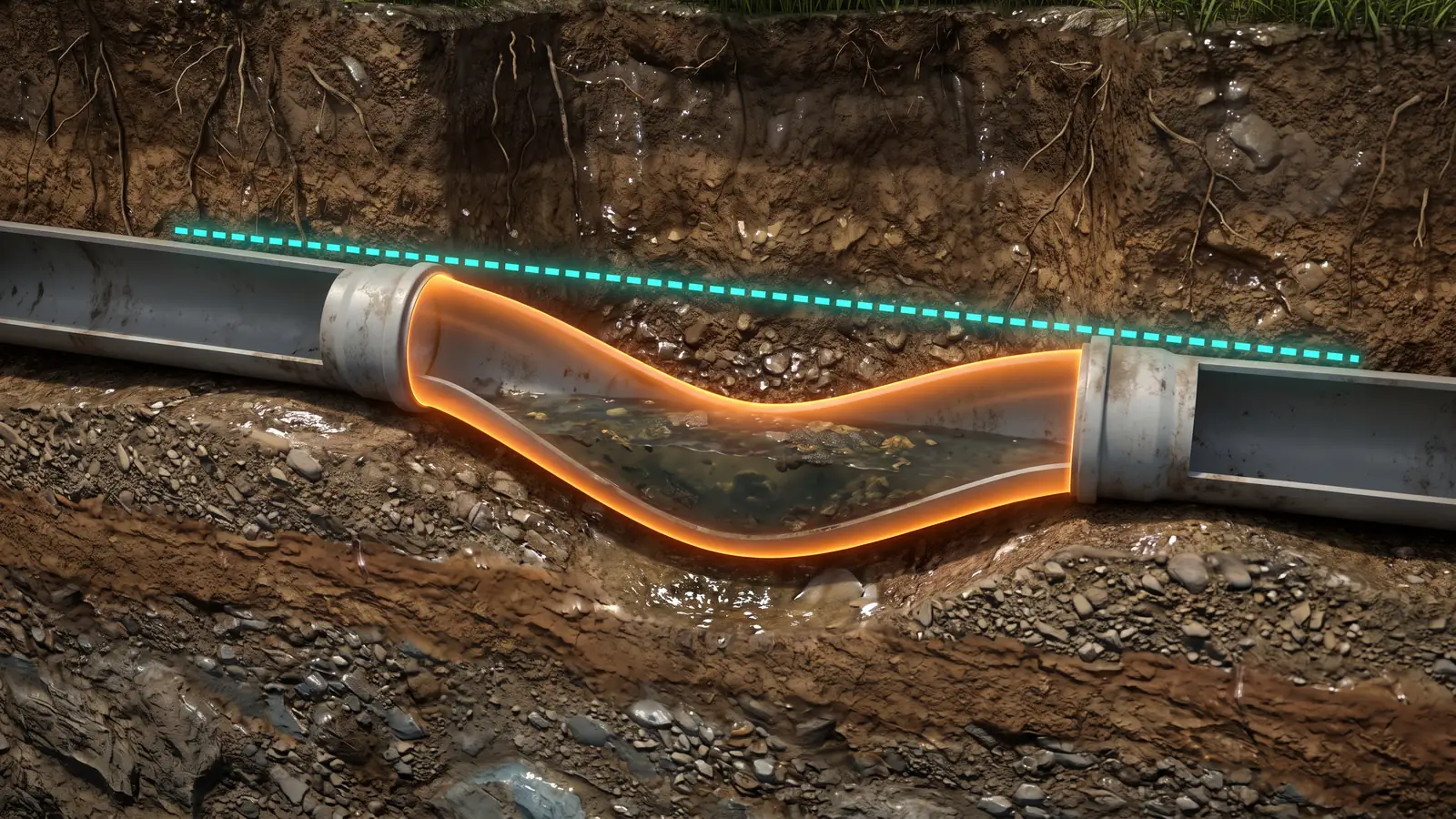Can CIPP Fix a Bellied Sewer Line?