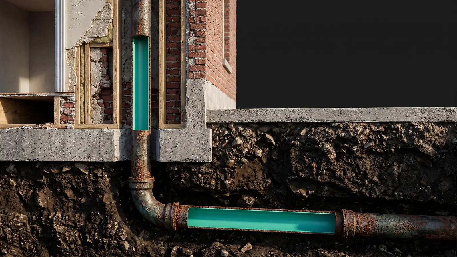 Building Drain and Stack CIPP Lining in Nashville