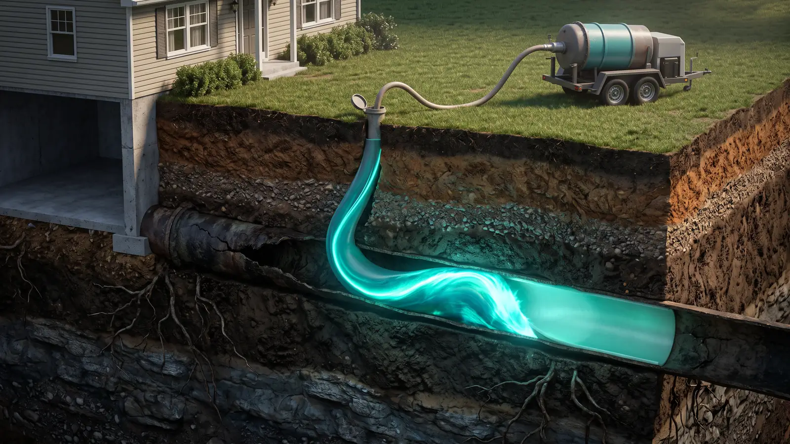 CIPP Lining Through Existing Cleanouts in Nashville and Middle Tennessee