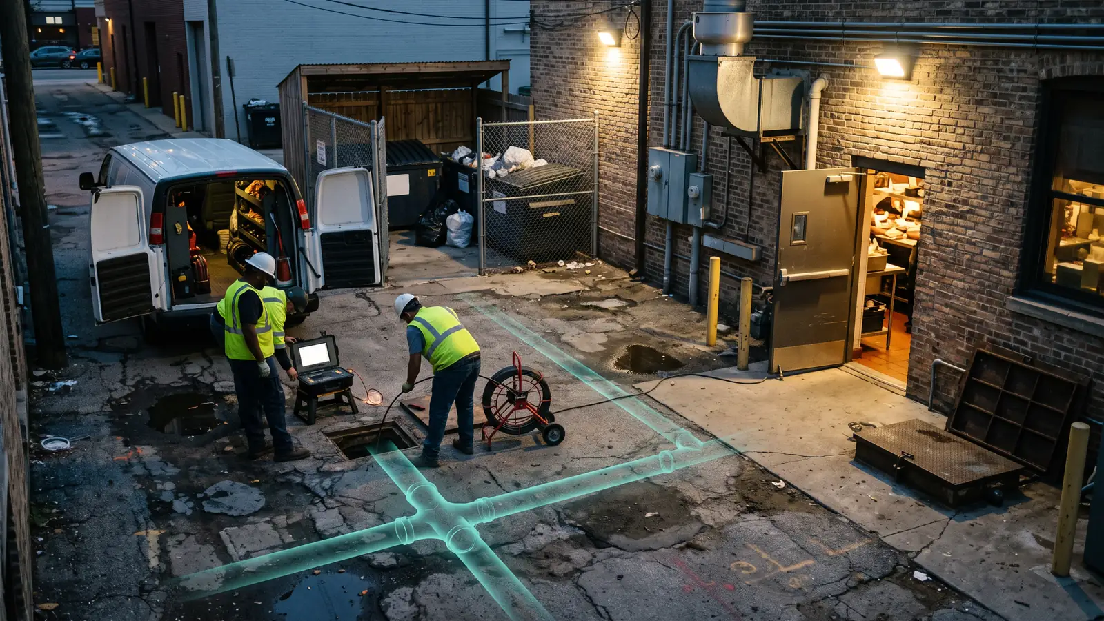 Commercial and Restaurant Sewer Repair in Nashville
