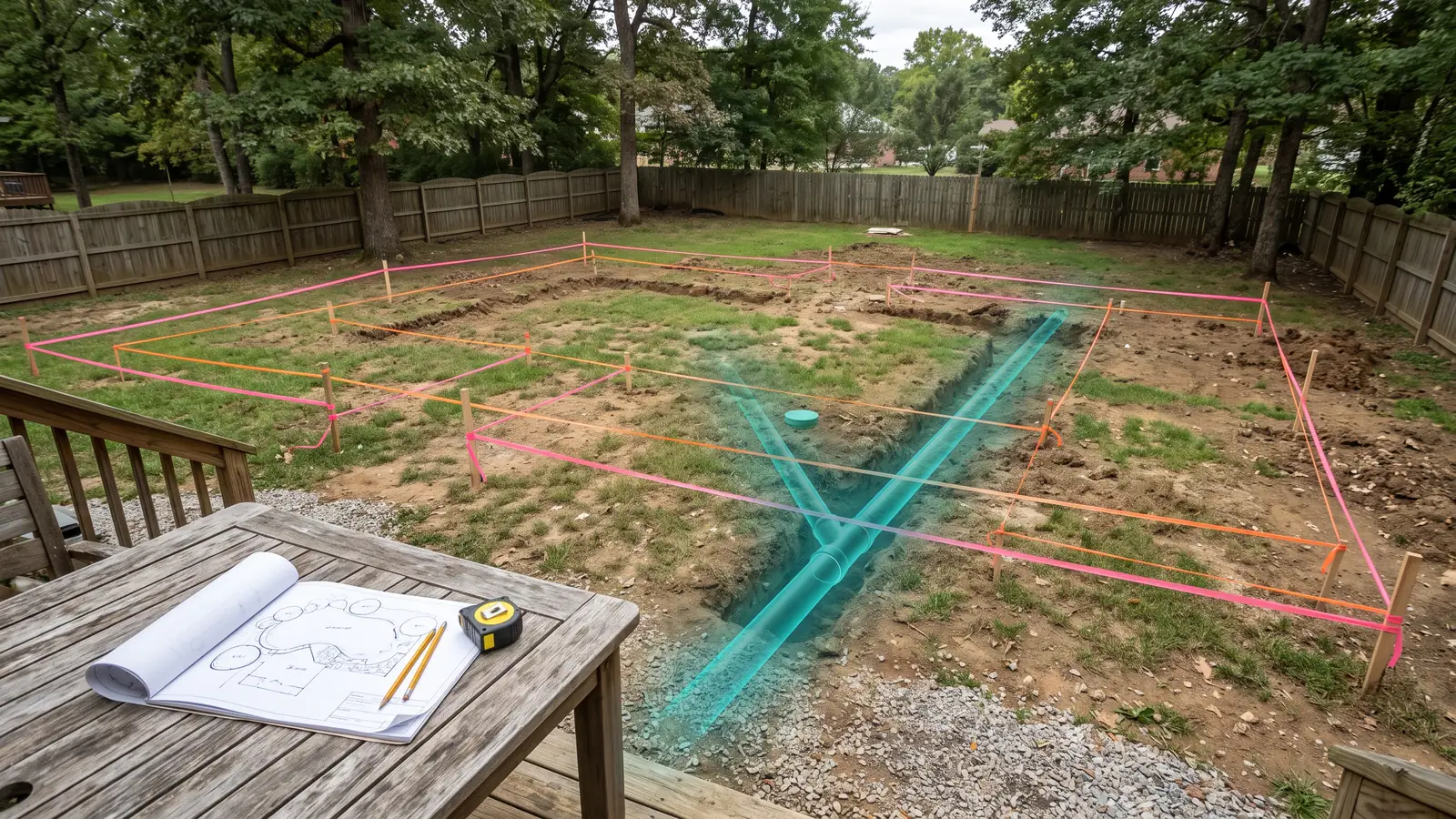Pipe Repair Before Landscaping or Pool Projects in Nashville