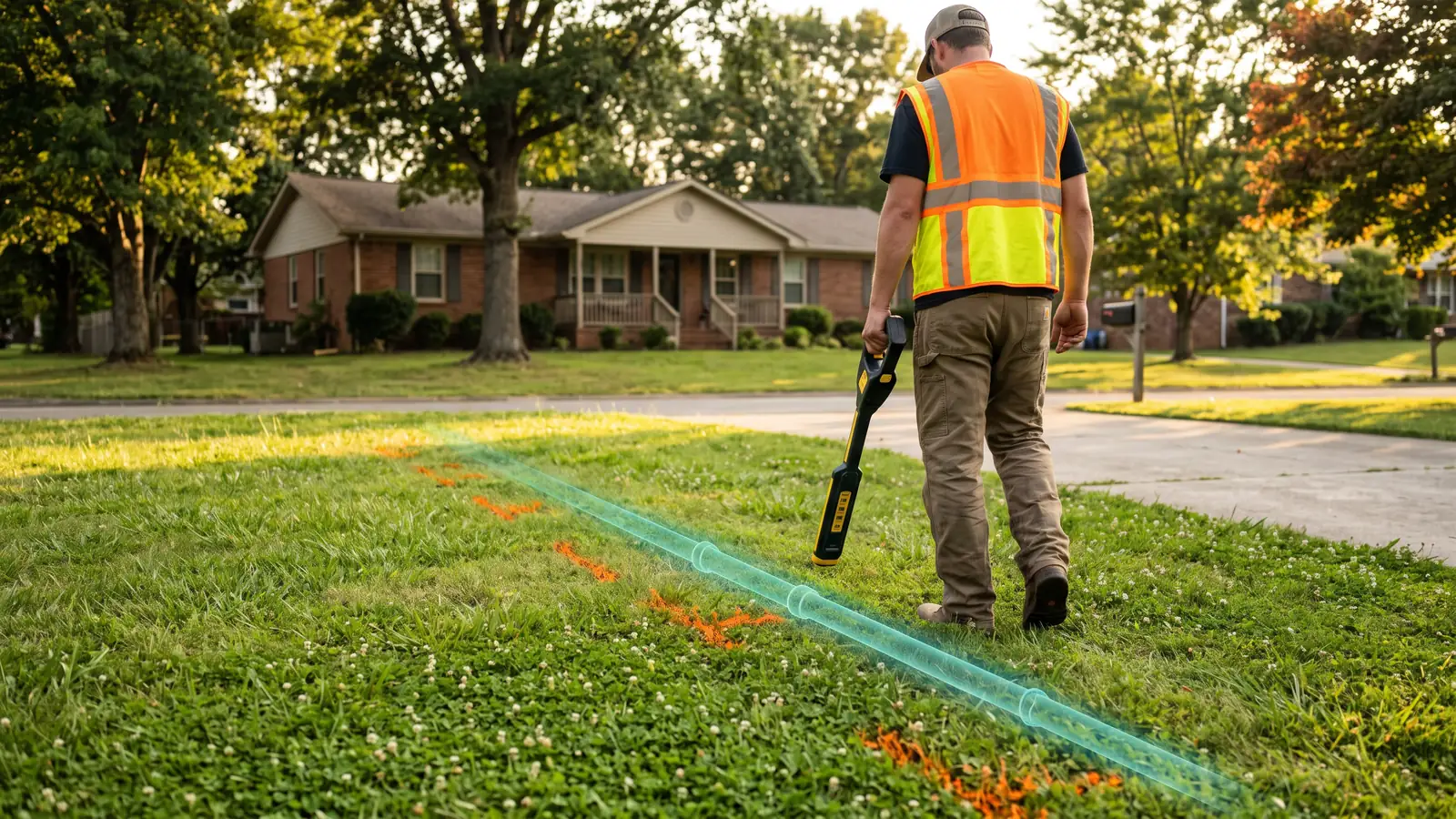 Call 811 and Utility Locates Before Pipe Work