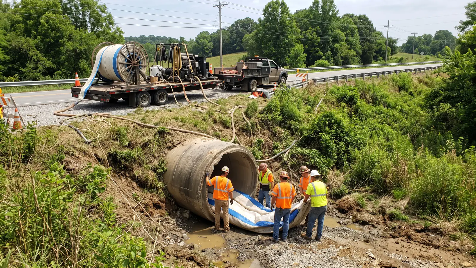 Storm Drain and Culvert CIPP Lining in Nashville