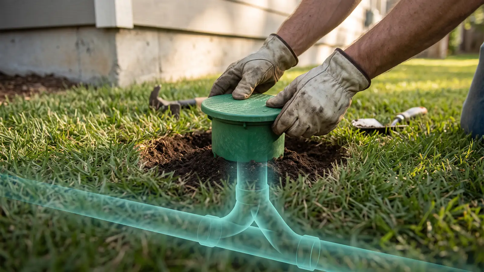 Trenchless Cleanout Installation in Nashville