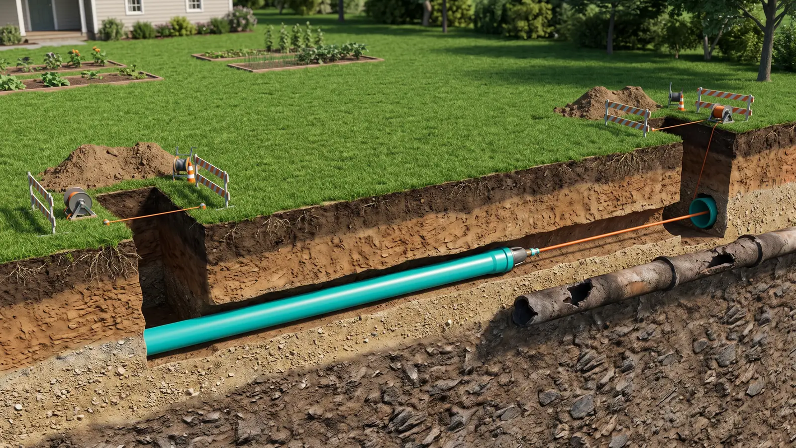 CIPP vs Open-Cut Excavation